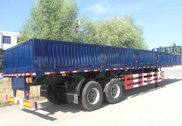 2 Axle Side Wall Semi Trailer