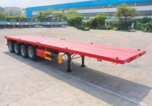 4 Axle Platform Truck Trailer