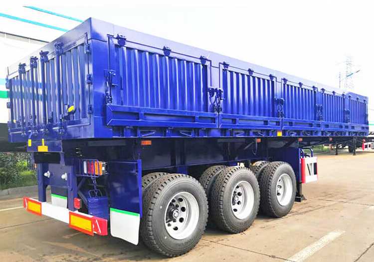 50T Side Dump Trailer